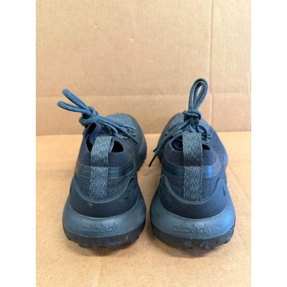 Allbirds Trail Runner Swt Lace Up Sneakers Natural Black Womens Size 8 US